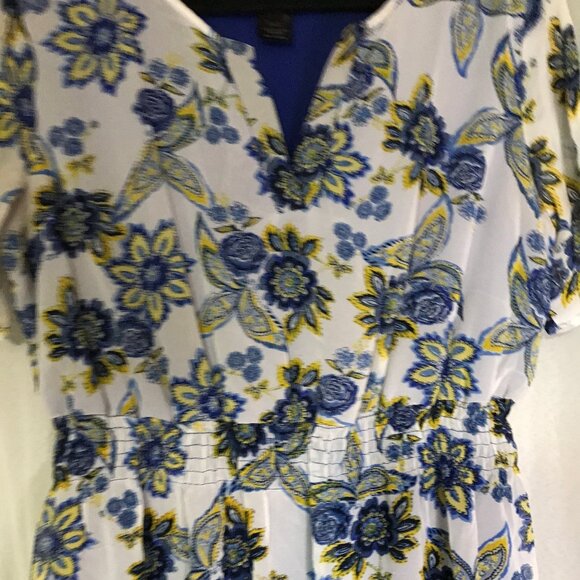 ENFOCUS STUDIO MIDI DRESS, Sz12, FIT & FLAIR, SHORT SLEEVES - Picture 4 of 12